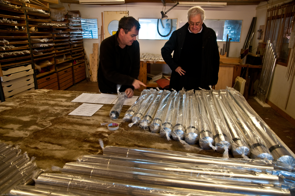 Restauració de l'orgue. Foto: Quim Boix / Diputació de Barcelona