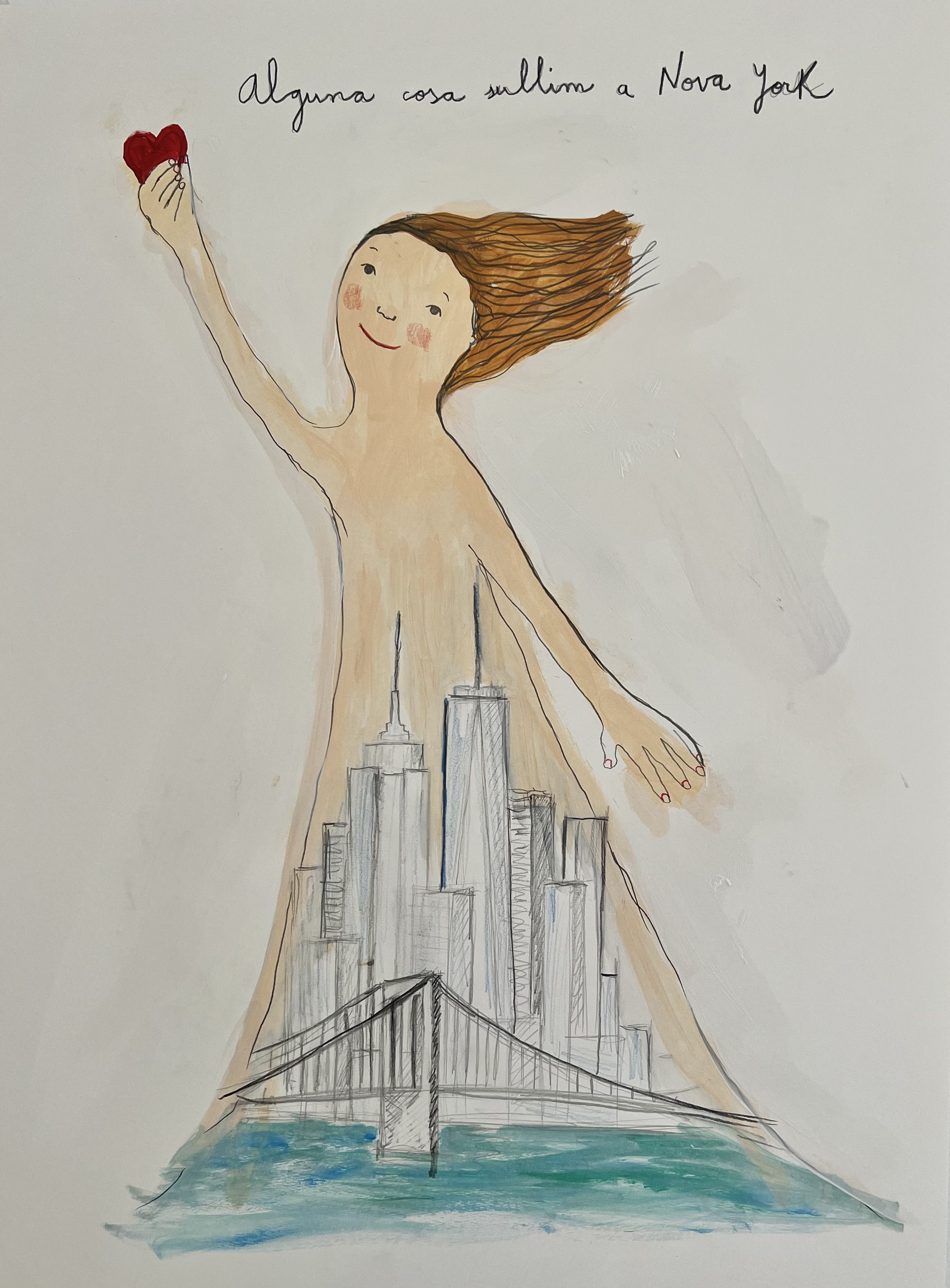 Text d'Eva Piquer sobre Nova York il·lustrat per Eva Armisén, en base al llibre "Matar el nervi".