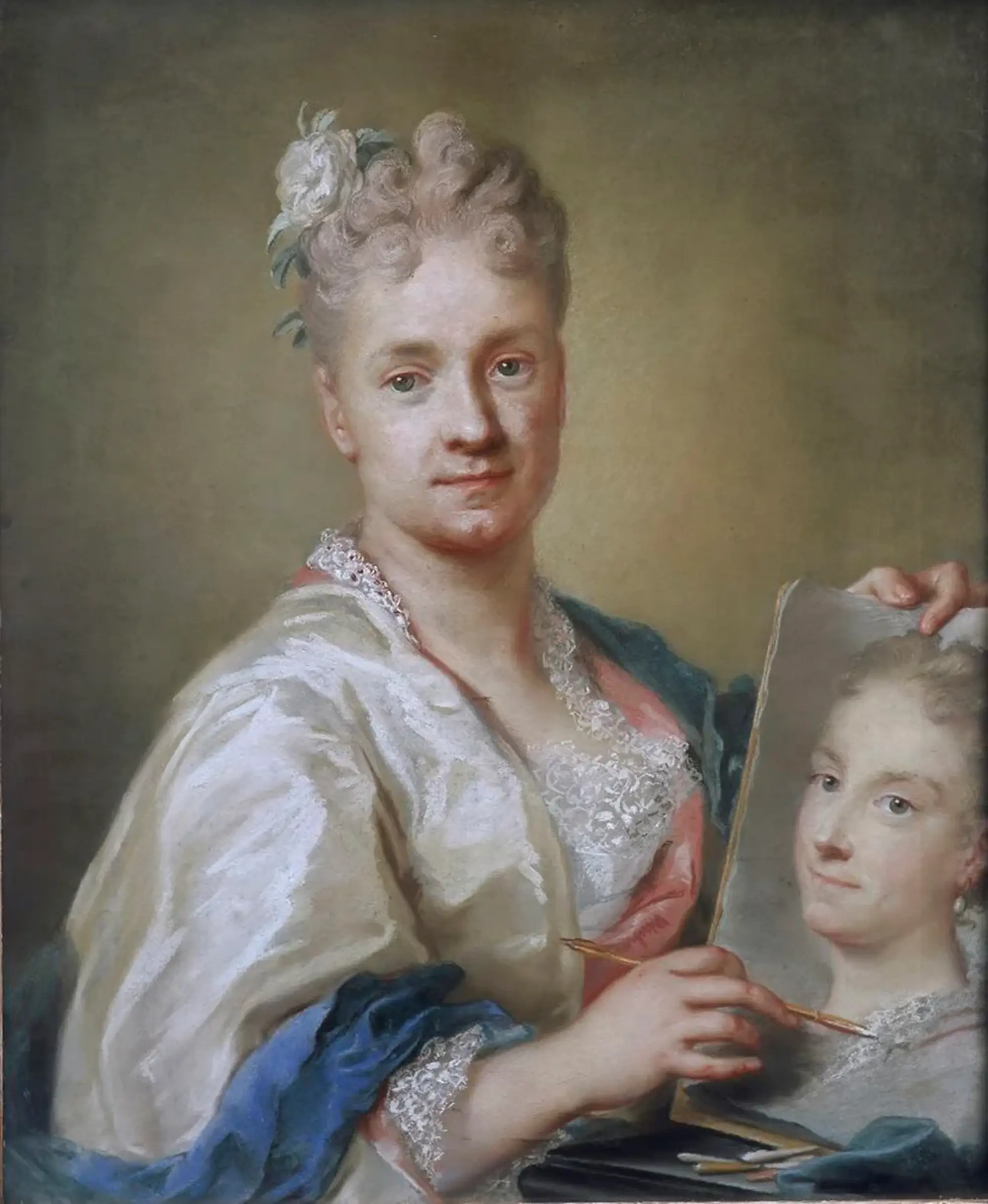 Rosalba Carriera (1675-1757). La secció "Pintores sota la catifa" vol ser un altaveu d'aquelles artistes que la història ha oblidat