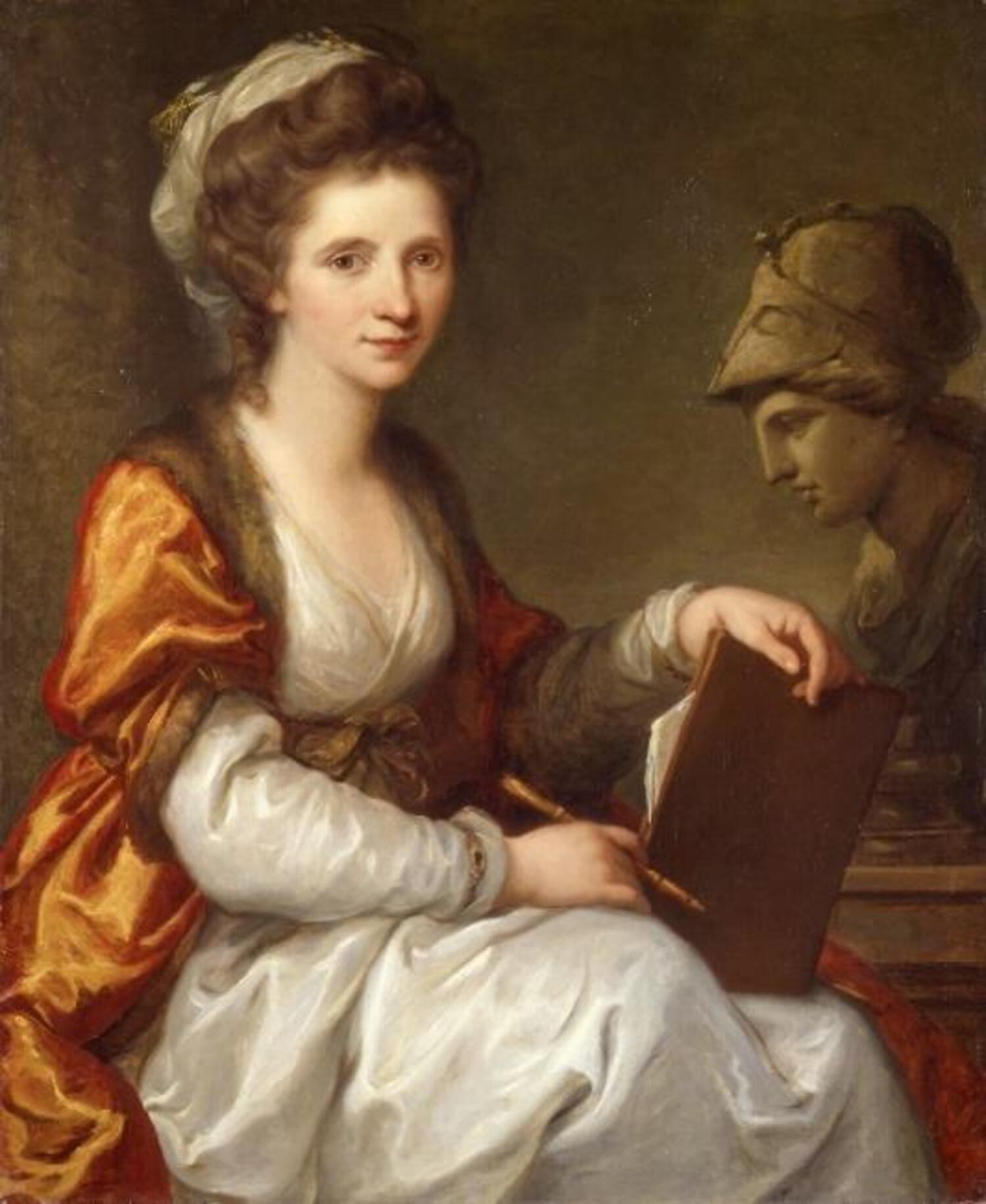 Angelica Kaufman (1741-1807). La secció "Pintores sota la catifa" vol ser un altaveu d'aquelles artistes que la història ha oblidat