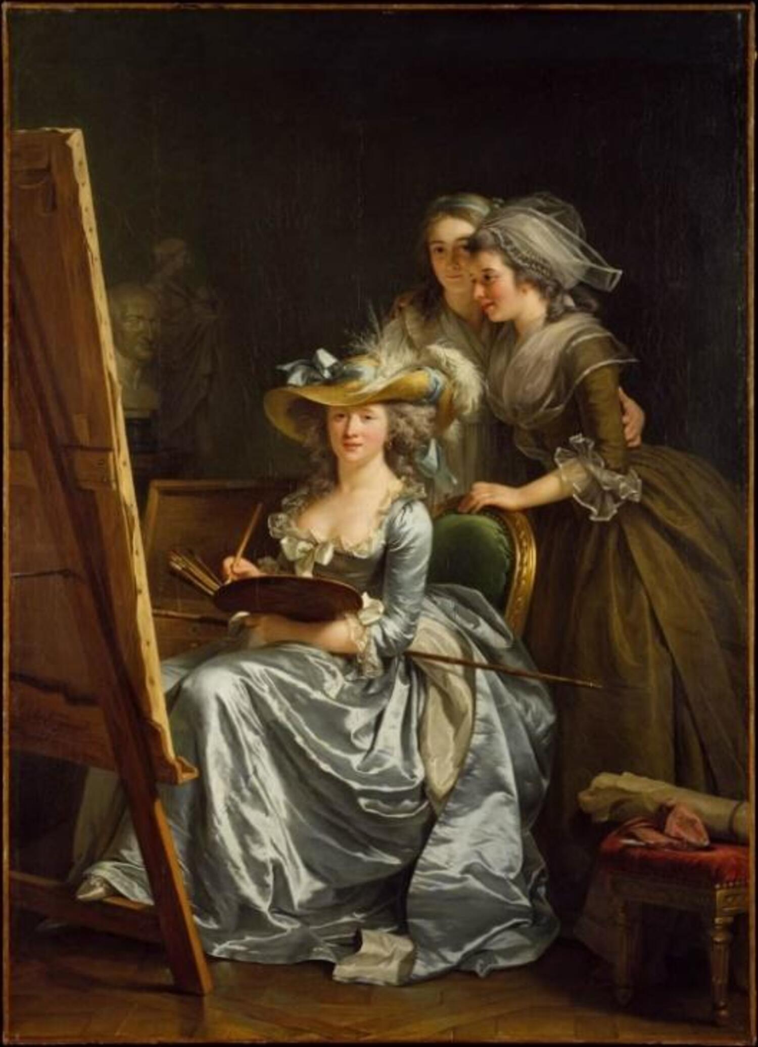 Adelaide Labille-Guiard (1749-1803). La secció "Pintores sota la catifa" vol ser un altaveu d'aquelles artistes que la història ha oblidat