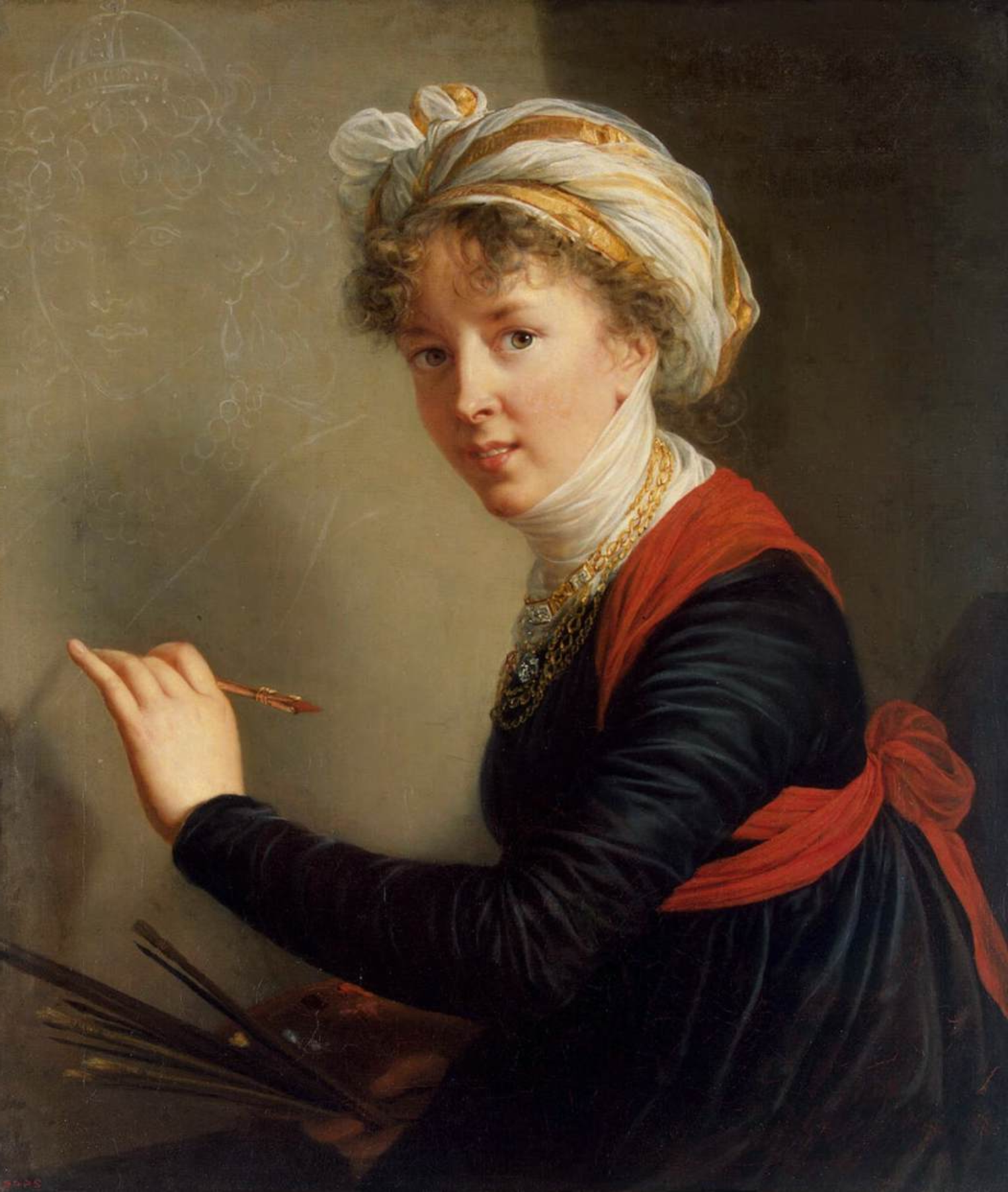 Elisabeth Vigée-Le Brun (1755-1842). La secció "Pintores sota la catifa" vol ser un altaveu d'aquelles artistes que la història ha oblidat