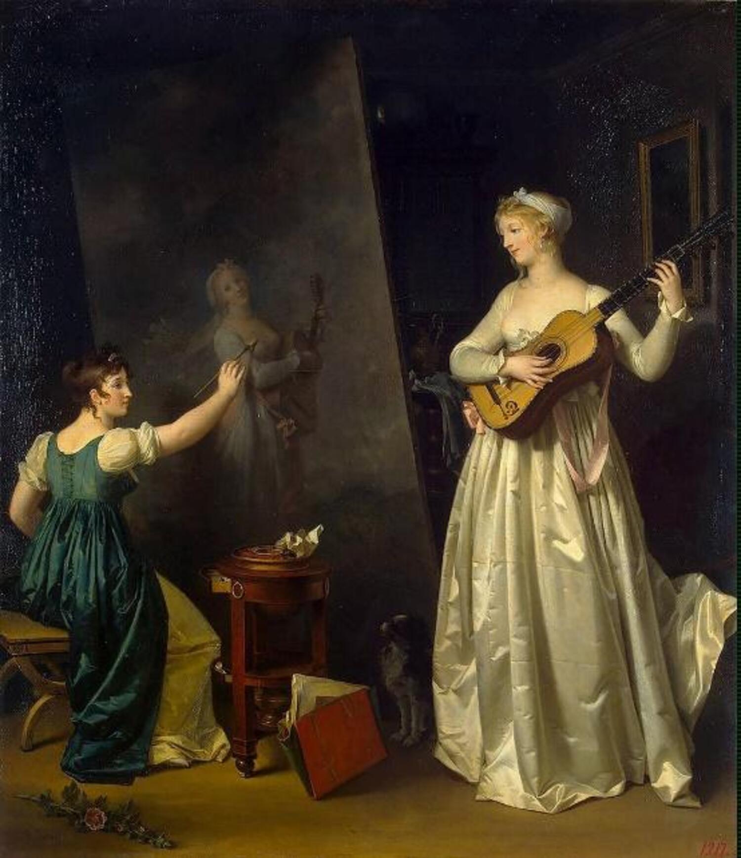 Marguerite Gérard (1761-1837). La secció "Pintores sota la catifa" vol ser un altaveu d'aquelles artistes que la història ha oblidat