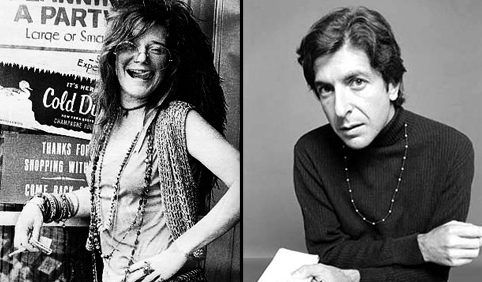 La nit de Janis Joplin i Leonard Cohen