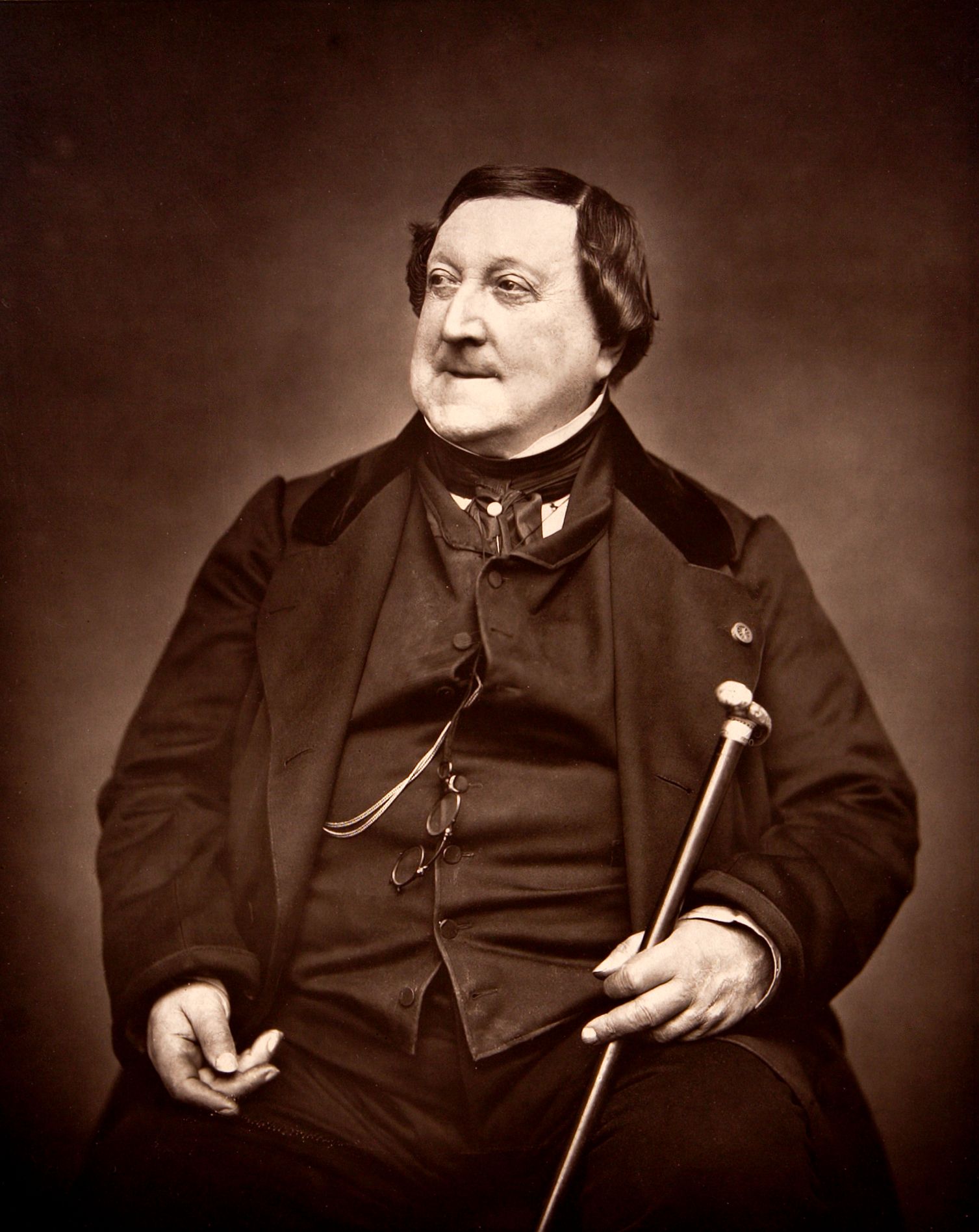 Composer Rossini G 1865 by Carjat