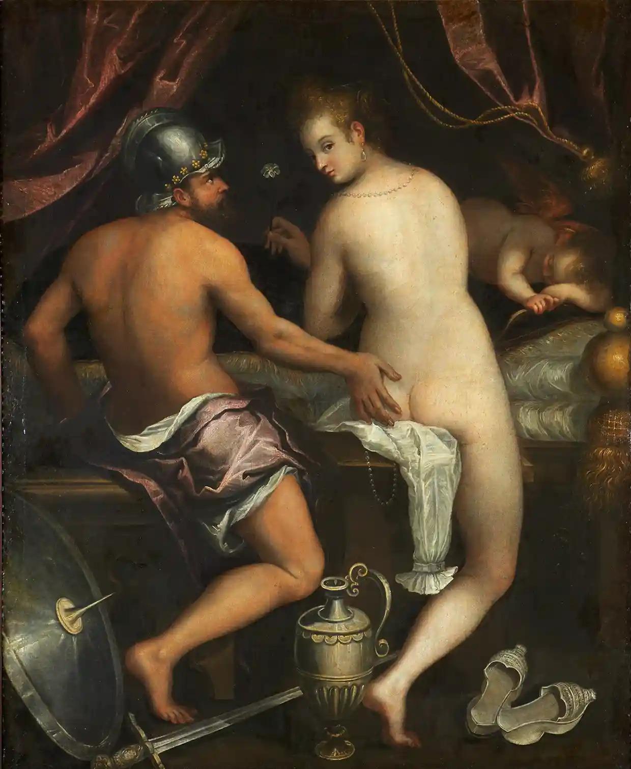 Venus i Mart, 1595