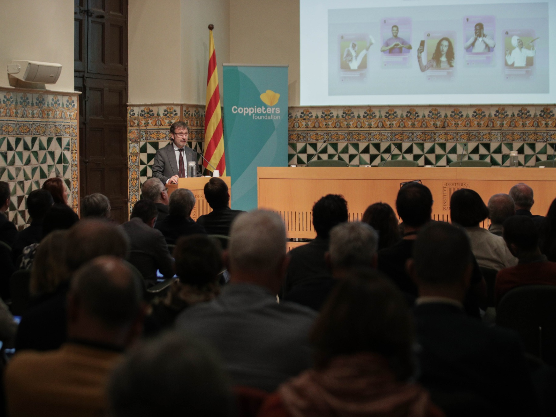 El català al Congrés de la Xarxa Europea per a la Diversitat Lingüística Foto: Departament de Política Lingüística