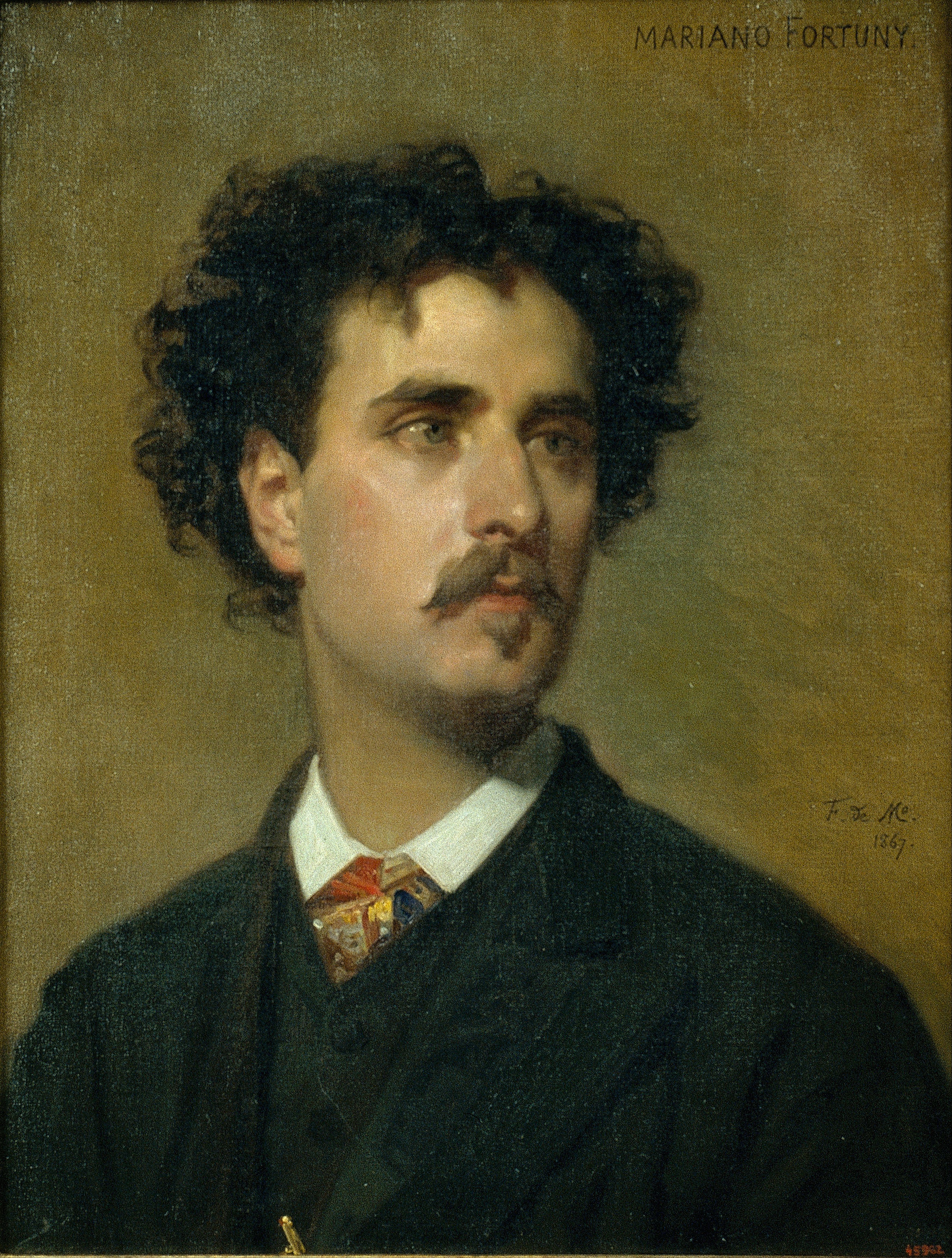 Federico de Madrazo   Portrait of Marià Fortuny   Google Art Project