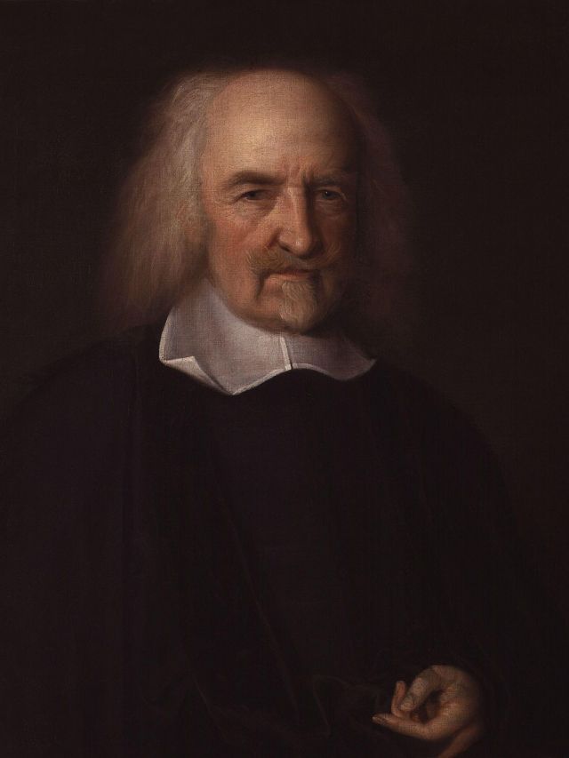 Retrat de Thomas Hobbes fet per John Michael Wright