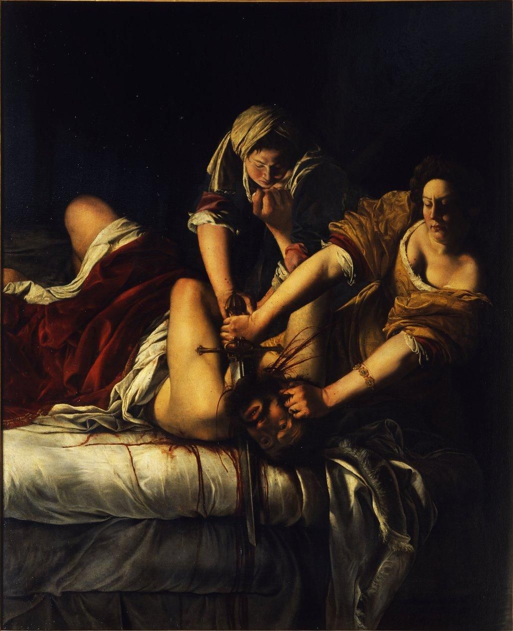 Judit decapitant a Holofernes, 1620-1621