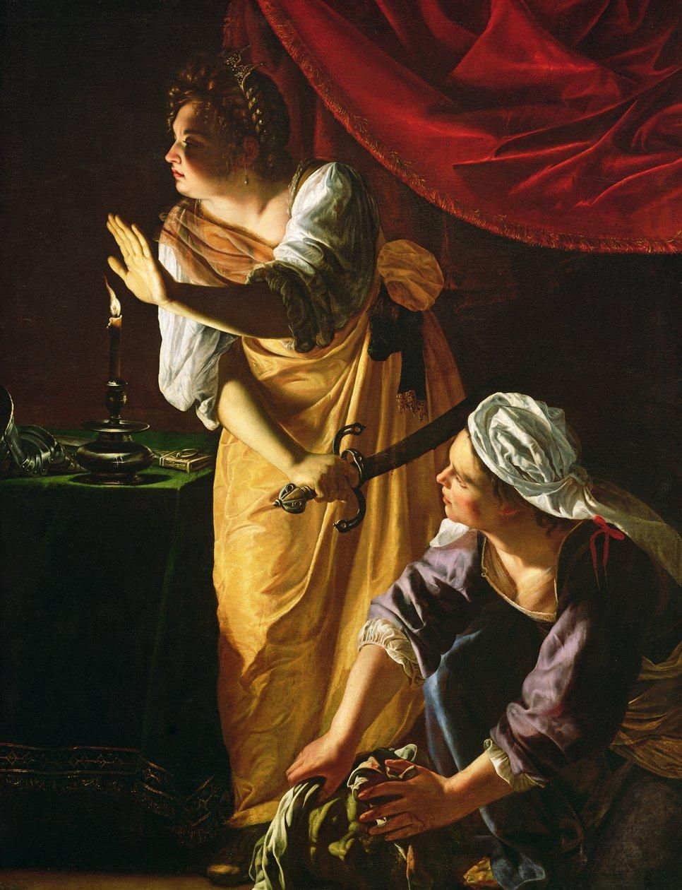 Judith i la seva donzella, 1625/1627