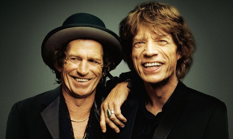 Mick Jagger & Keith Richards