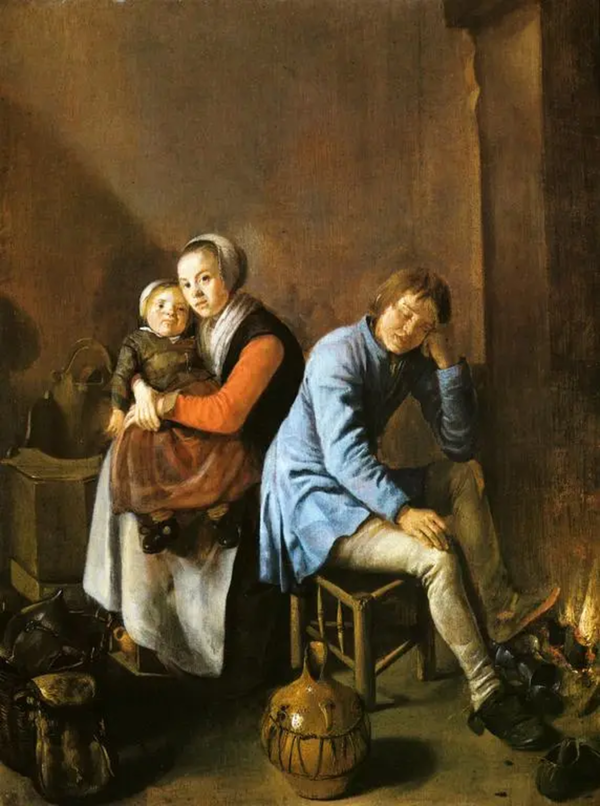 Família de soldats, 1633 (Judith Leyster)