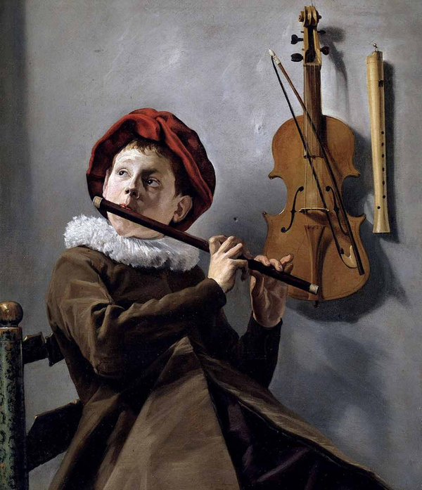 Jove tocant la flauta, c.a 1635 (Judith Leyster)