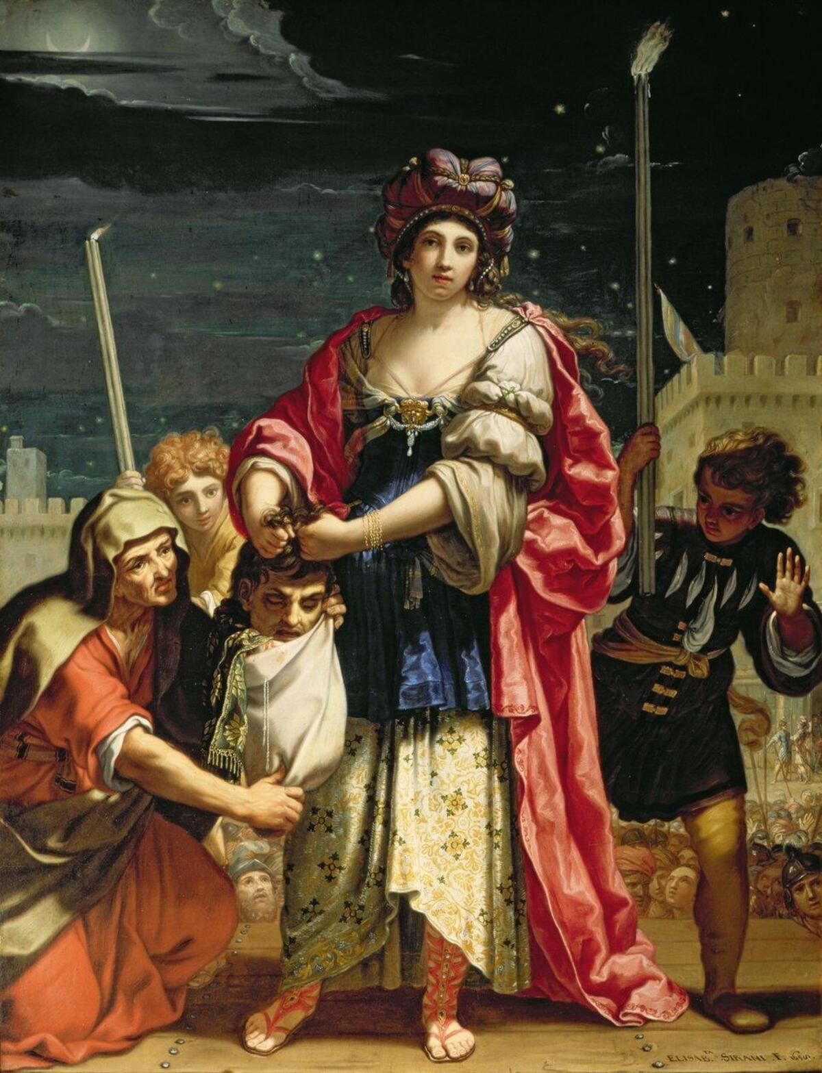 Judit amb el cap d’Holofernes, 1658 - Elisabetta Sirani