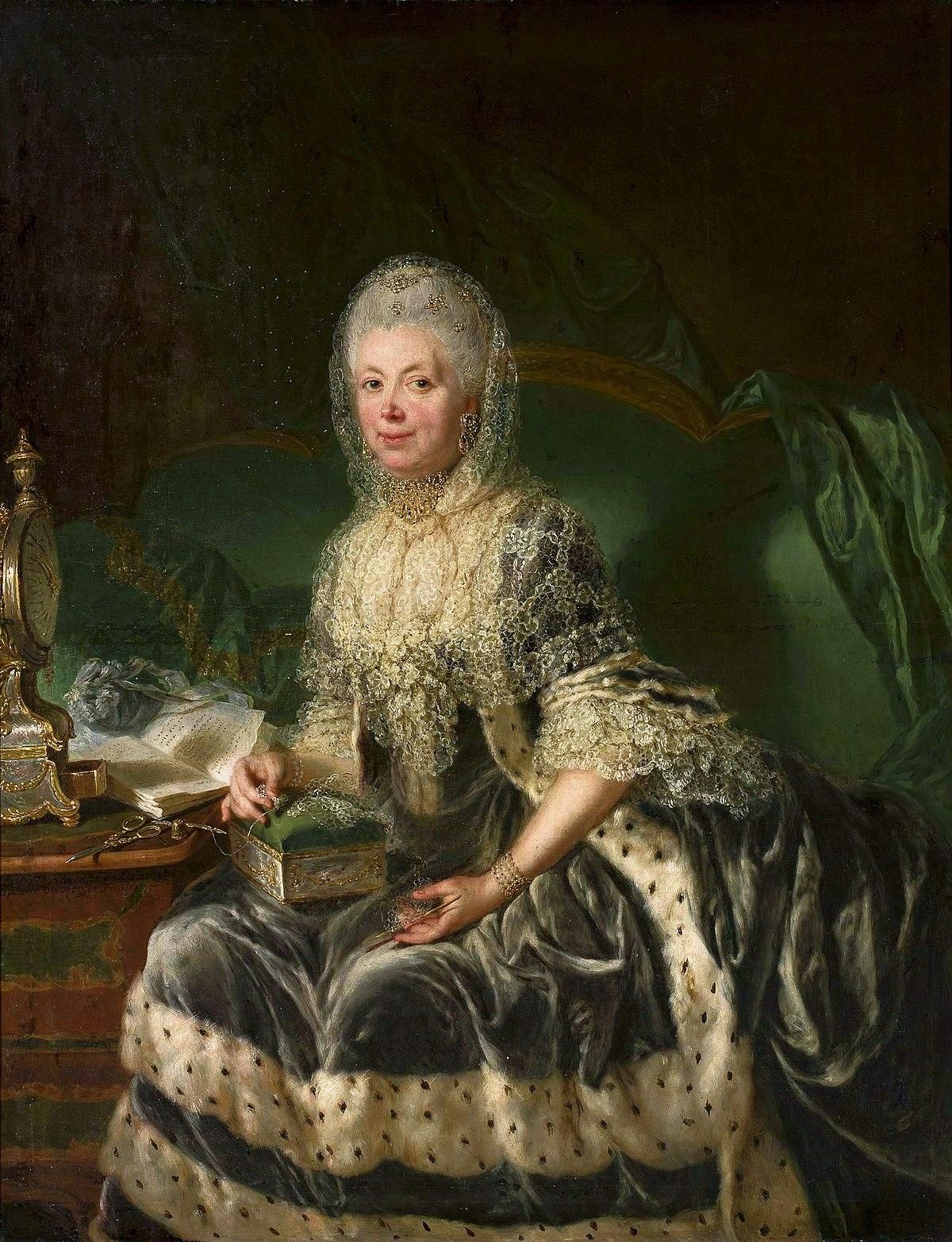 Retrat d’Anna Friederike von Wartensleben, 1760 (Anna Dorothea Therbusch)