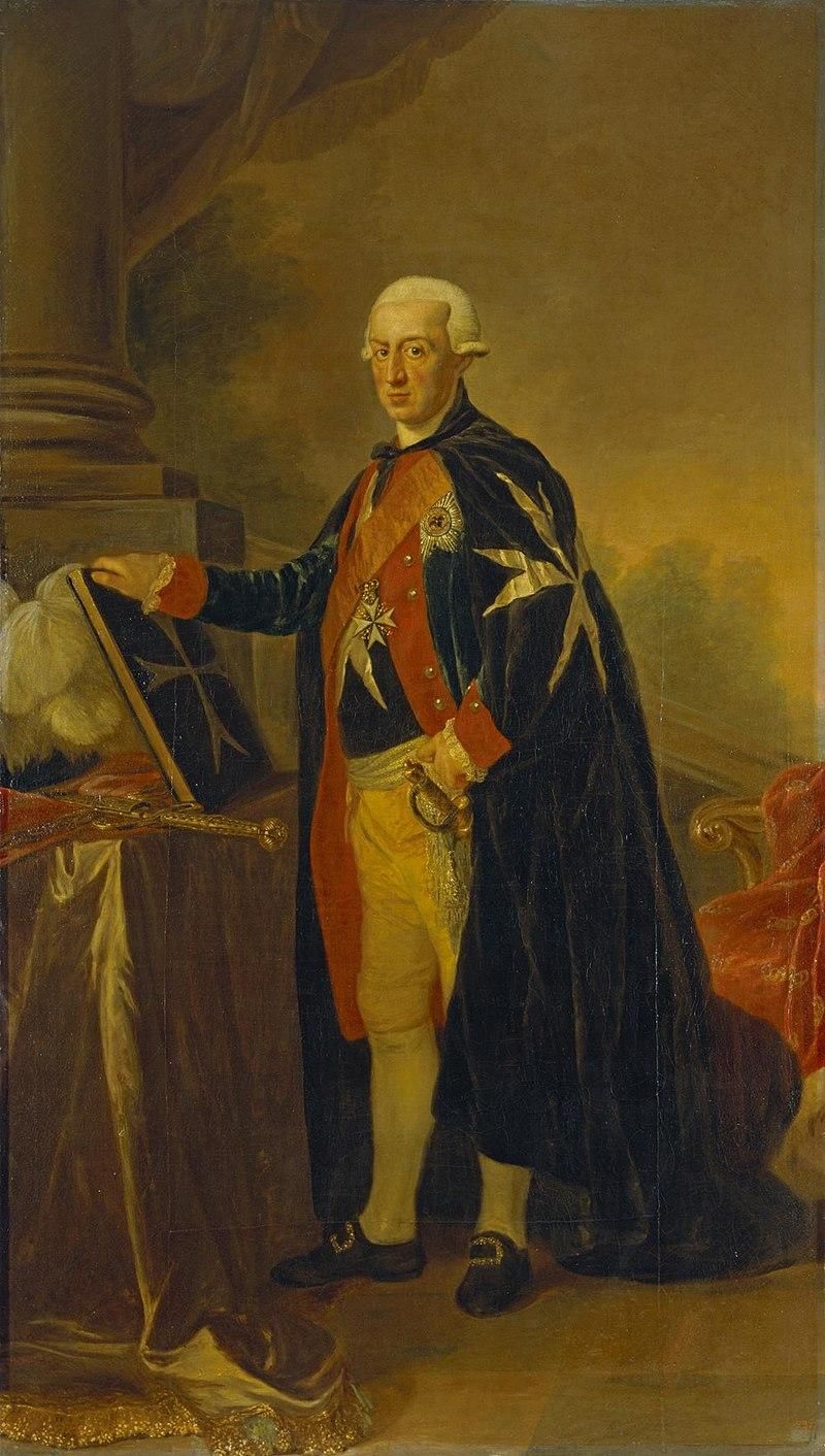 Retrat del príncep August Ferran de Prússia, 1773