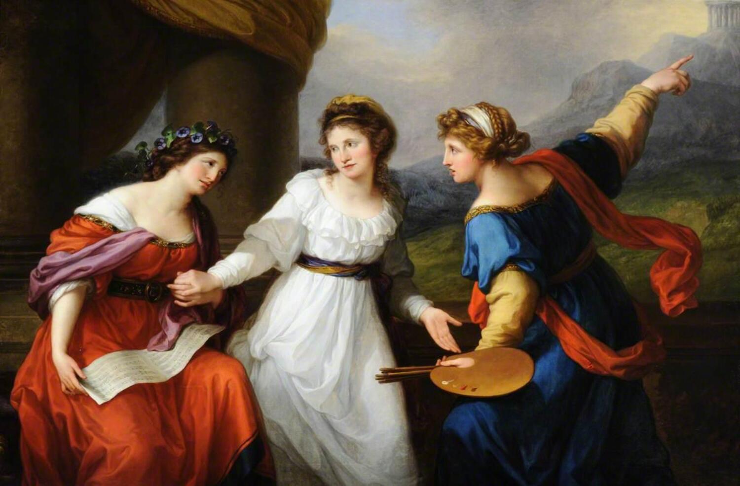 La decisió d’Angelika , 1794 (Angelica Kauffman, Suïssa)