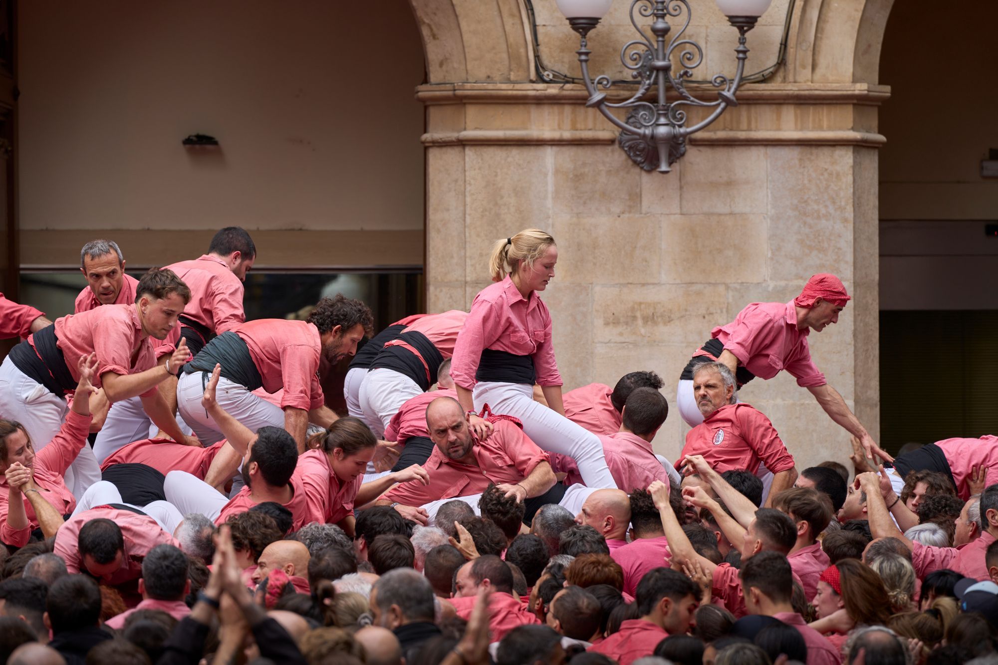 Castellers a Santa Úrsula