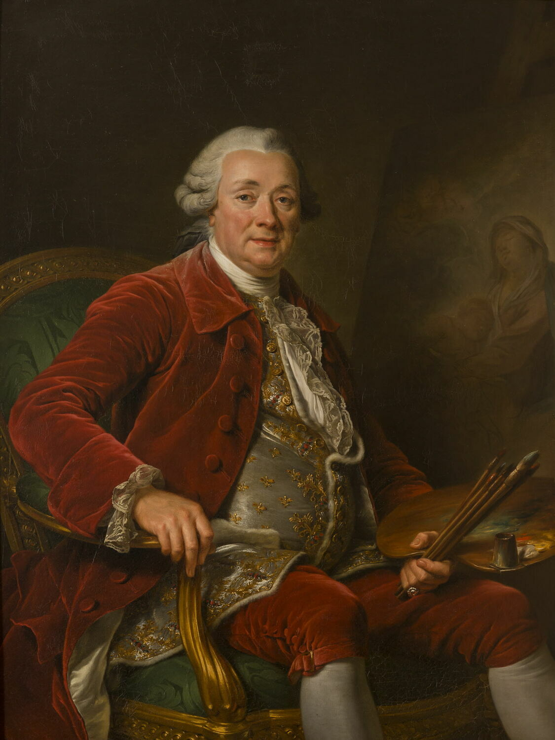 Retrat de Charles-Amédée-Philippe van Loo, 1785