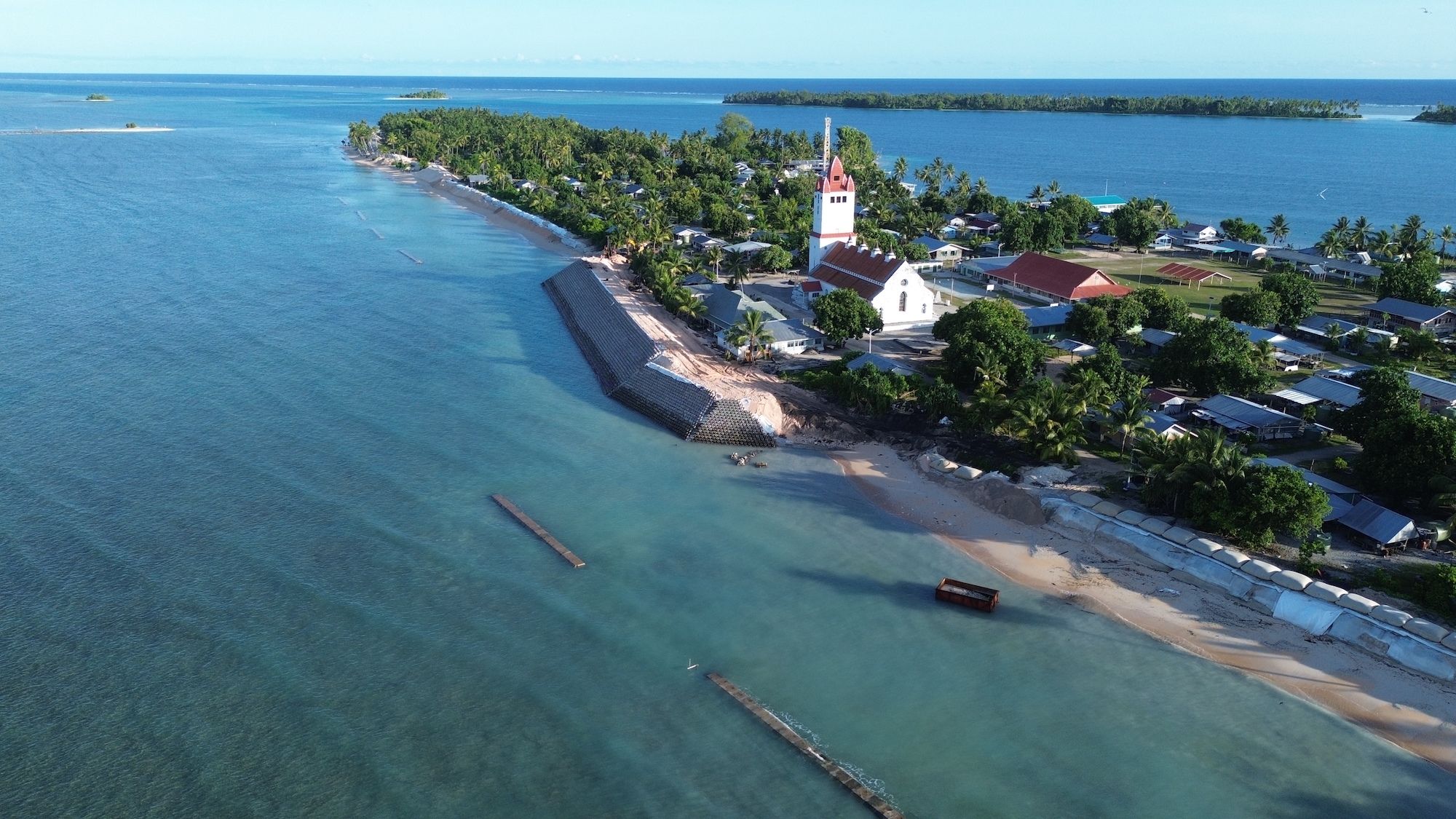 L'illa de Nanumea, a Tuvalu. Foto: UNDP Climate